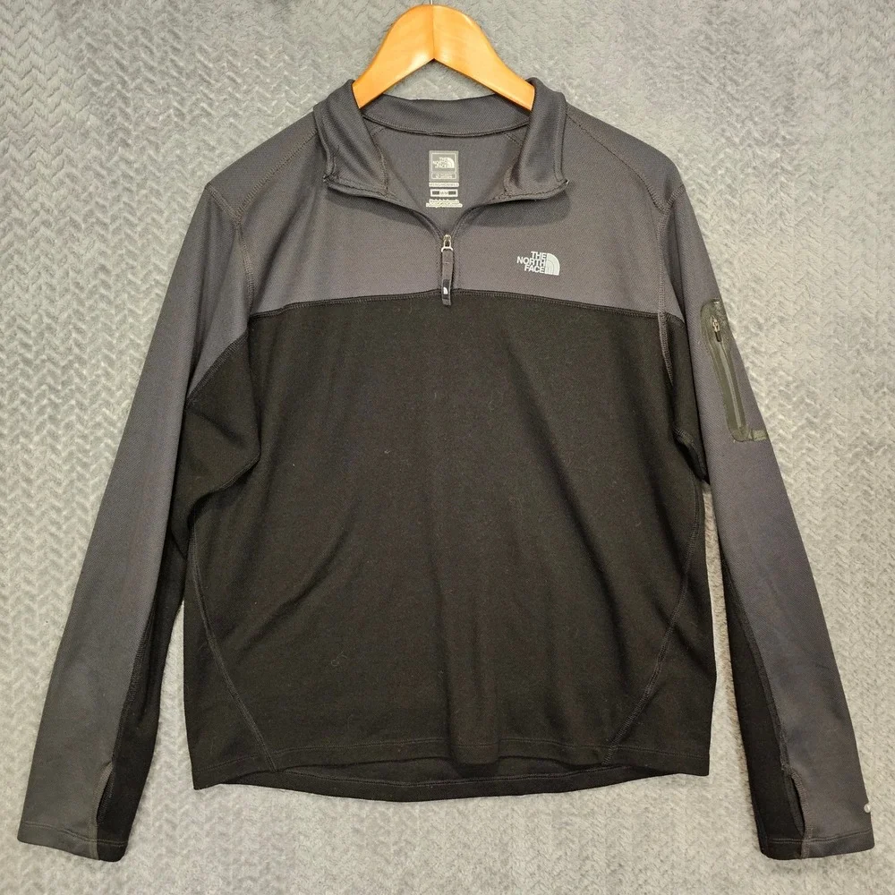 The North Face Flight Series Mens Medium VaporWick 1/4 Zip Pullover Hiking